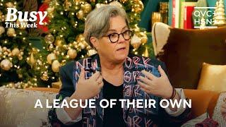 A League Of Their Own Rosie O'Donnell Keeps in Touch with Stillwell | Busy This Week | QVC+ HSN+