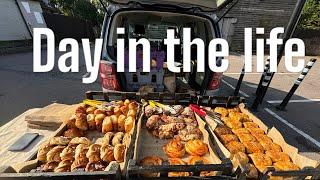 Day in the life as bakery owner| running pop-ups