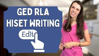 Important GED RLA and HiSET Writing Questions