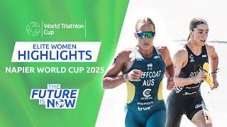 2025 WORLD TRIATHLON CUP NAPIER: WOMEN'S EXTENDED HIGHLIGHTS