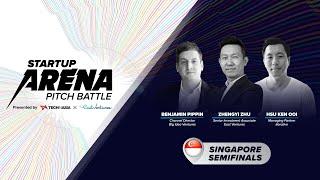 Pitch Battle: Startup Arena Singapore Semifinal 2021 by Tech in Asia x East Ventures