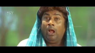 Rangayana Raghu and Chiranjeevi Sarja Super Comedy Scenes from Gandede Kannada Movie