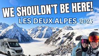 MOTORHOME SKI TOUR #7 of 10  LES DEUX ALPES