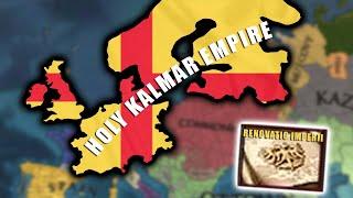 Forming Holy... KALMAR Empire in EU4 Achievement Hunter