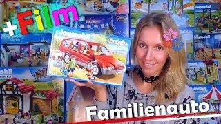 PLAYMOBIL Rotes Auto 9421  + extra Playmobil Film deutsch  Unboxing Family Fun