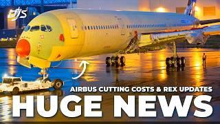 Huge Boeing News, Airbus Cutting Costs & Rex Updates