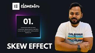 Add Skewed Effect in Elementor - Amazing Elementor CSS Trick