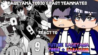 kageyama's past teammates react to him + karasuno // gcrv // gacha club // READ DESC //