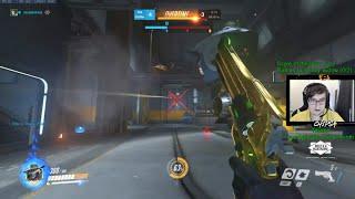 Overwatch Chipsa Genji & Mccree Gameplay -Tanks Have Zero Game Sense-