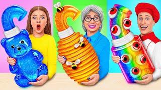 Yo vs Abuela Desafío de Decoración de Pasteles | Momentos Divertidos por Multi DO Challenge