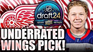 STEVE YZERMAN TAKES ONE OF THE BEST PASSERS IN THE DRAFT: UNDERRATED DETROIT RED WINGS PROSPECT