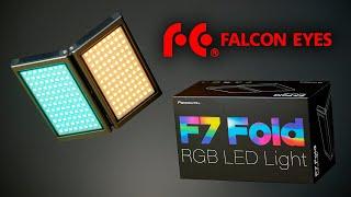 FalconEyes F7 Fold RGB LED Pocket Light