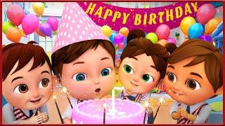 Happy Birthday - Happy Birthday Song - Happy Birthday To You +More Nursery Rhymes - Banana Cartoon