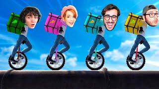 CONSEGNO LE PIZZE NEL GIOCO PEGGIORE DI SEMPRE! - Unicycle Pizza Time!