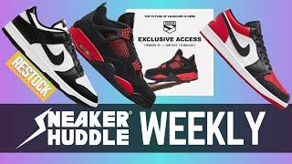 Restock's + Access! Sneaker Releases 2022: Sneaker Huddle WEEKLY January Ep. 2