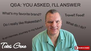 YOU ASKED, I'LL ANSWER | MY FIRST Q&A