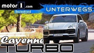 Fett wie ein Turnschuh: Porsche Cayenne Turbo | UNTERWEGS mit Daniel Hohmeyer