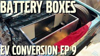 All About Battery Boxes! Volvo 164 EV Electric Conversion Build - Part 9