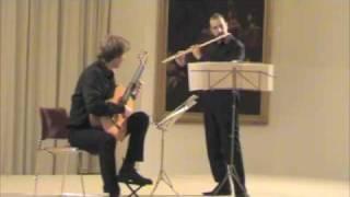 Alessandro Solbiati Chanson d'Aube for flute and guitar