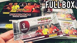 KOMPLETTE PREMIUM QATAR 2022 BOX  Panini FIFA WORLD CUP QATAR 2022 Adrenalyn XL