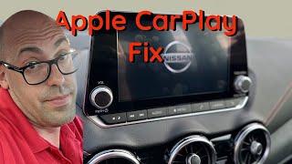 How to fix Apple CarPlay on a 2023 Nissan Sentra