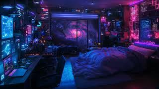 Drifting above the Galaxy | Deep Space Bedroom with Smooth Pink and Blue Noise Sounds | 10 hours