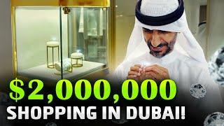 Shopping with SHEIKH in DUBAI $2,000,000?! GIVEAWAY! YOU can WIN a real DIAMOND worth $10,000