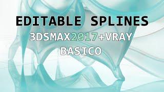 3ds Max - Editable Splines (Tutorial)