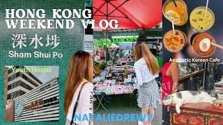 Hong Kong Vlog - Sham Shui Po 深水埗 | Flea Markets, Dim Sum, Youth Hostel, Cafe, Desert Shop