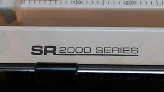 SR2000 Electric Typewriter