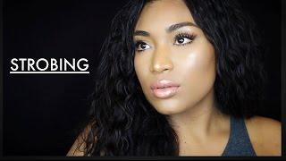 STROBING makeup tutorial (ABH HIGHLIGHTER) - IRISBEILIN