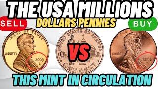 USA ERROR PENNIES WORTH IN MILLIONS:FIND ONE AND BE A MILLIONAIRE!