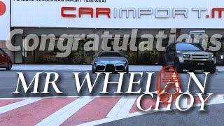 Welcome Mr Whelan Choy