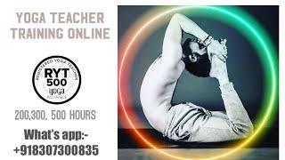 Advance Multi style Yoga Teacher Training Course Online YTTC 500 Hrs Yoga Alliance Usa