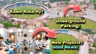 GOOD NEWS!  PCB New Project in Peshawar | Qaddafi Stadium Renovation Latest Drone View