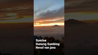 sunrise nepal van java || gunung sumbing