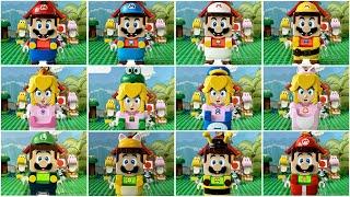 Change All Suits | All Stars | LEGO Mario, Peach and Luigi #live #trending