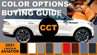 2021 Lincoln Aviator - Color Options Buying Guide