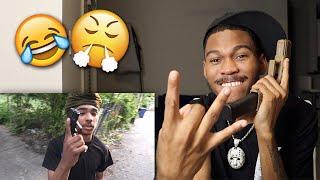 CHICAGO GUNS ON CAMERA MOMENTS REACTION ( CHICAGO HOOD INTERVIEWS REACTION)