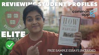 Reading Common App Essays + Activities | Tips for Ivy League Schools