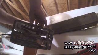 How To Cut Vinyl Fence Posts Rails Trim Fencing Material Leaving Nice Clean Edges Skill Saw Video