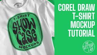 Tutorial: Mock Up T-Shirt Designs in Corel with Showcase Mockups