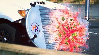 Golf Club Car Vs. Watermelon at 6,000fps