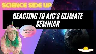 Reacting to AIG's Climate Seminar