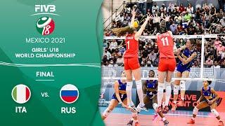 RUS vs. ITA - FINAL | Full Game | Girls U18 Volleyball World Champs 2021