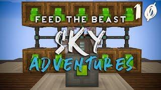 FTB Sky Adventures Ep. 10 XP Chicken Automation