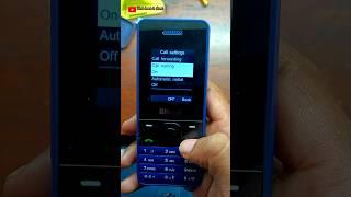 How to activate call waiting on jio Bharat v2 keypad mobile // jio Bharat v2 call waiting setting