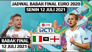 Jadwal Siaran Langsung Final Euro 2021: Italia vs Inggris