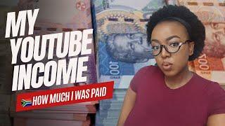 HOW MUCH YOUTUBE PAID ME  MAKING MONEY ONLINE