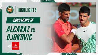 Djokovic vs Alcaraz Semi-final Highlights | Roland-Garros 2023